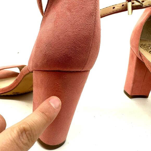 Vince Camuto Corlina Ankle Strap Light Pink Open Toe Sandal size 9M - Picture 11 of 14
